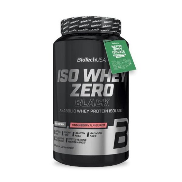 BioTech Iso Whey Zero Black Strawberry 908 g