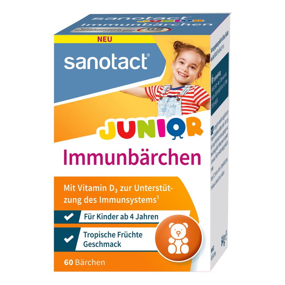 Sanotact Immunbärchen Junior Tabletten 60 St