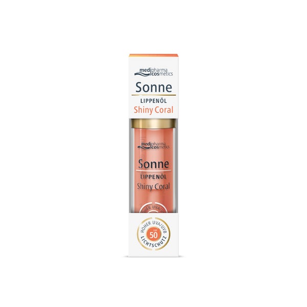 Sonne Lippenöl Shiny Coral Lsf 50 4 ml