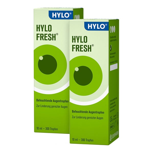 HYLO FRESH Augentropfen Doppelpack 2X10 ml