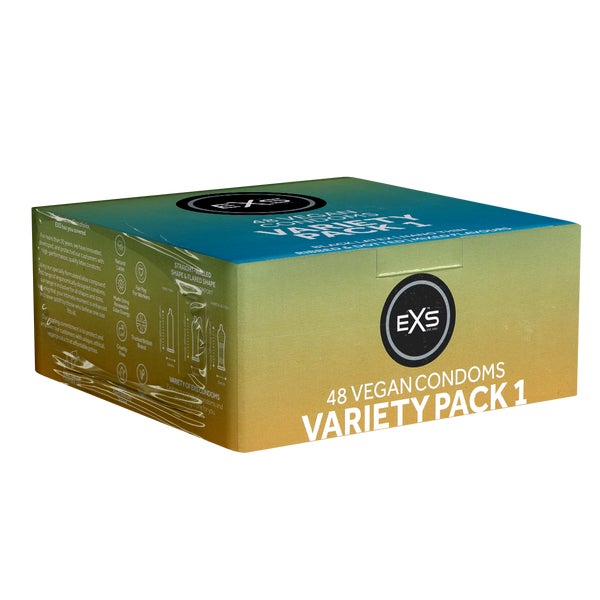 «Variety Pack 1» - 48 gemischte Kondome, 7 Sorten (48 Kondome) 48 St