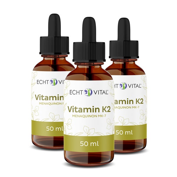 Echt Vital Vitamin K2 - 3 Flaschen 3x50 ml