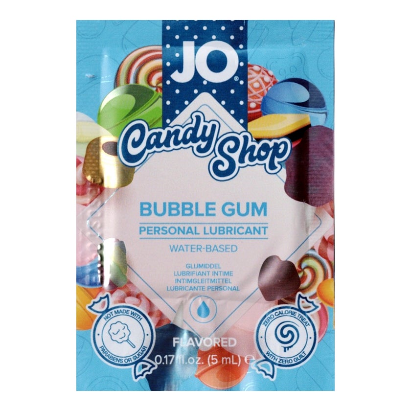 plug anal comprar Bubblegum Gleitgel 5 ml, wasserbasiert (0.005 l) 5 ml günstig kaufen