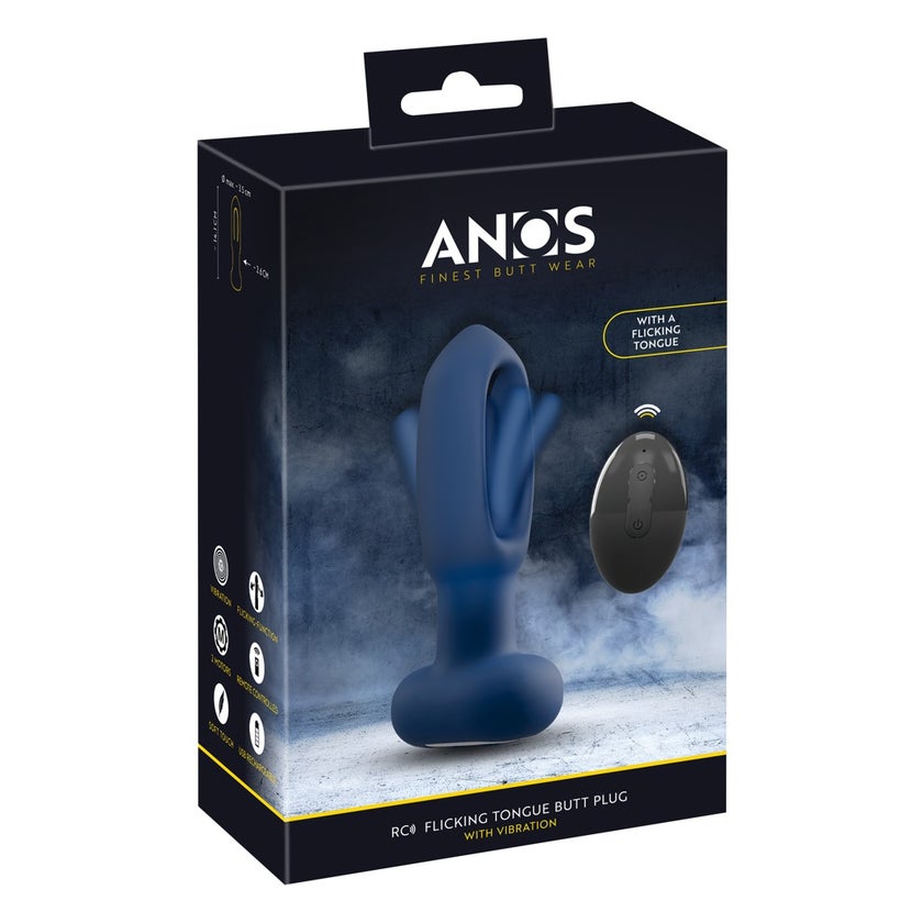 ANOS - Analplug mit Flicking-Tongue-Funktion 1 St gnstig kaufen | medpex