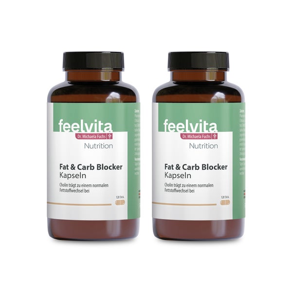 Feelvita Nutrition Fat & Carb Blocker Kapseln 240 St