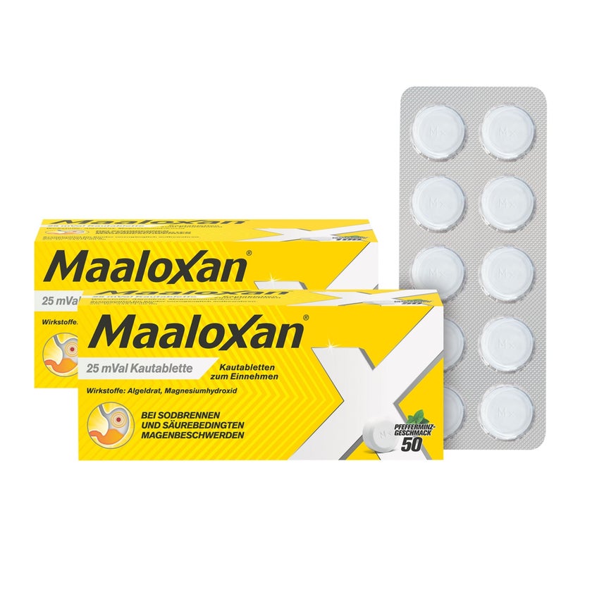 Maaloxan® Kautabletten Doppelpack 2X50 St