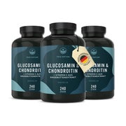 Glucosamin & Chondroitin hochdosiert, Kapseln mit Vitamin C 720 St