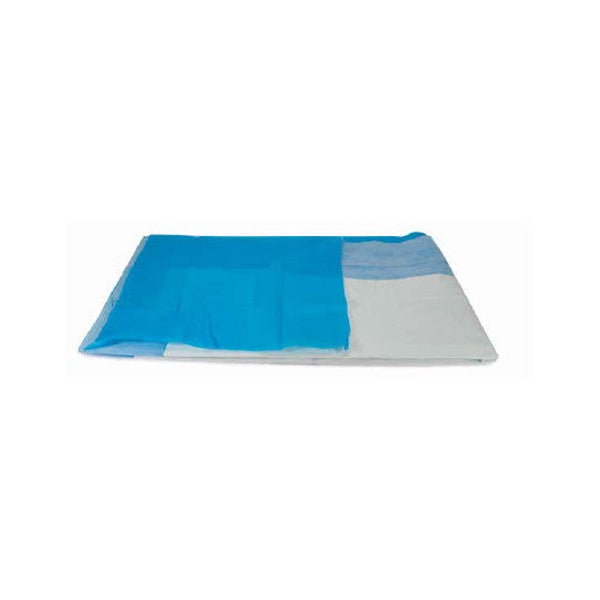 Medi-Inn Bodenmatten 121 cm x 80 cm, absorbierend, blau, mit Anti-Rutsch Folie 50 St