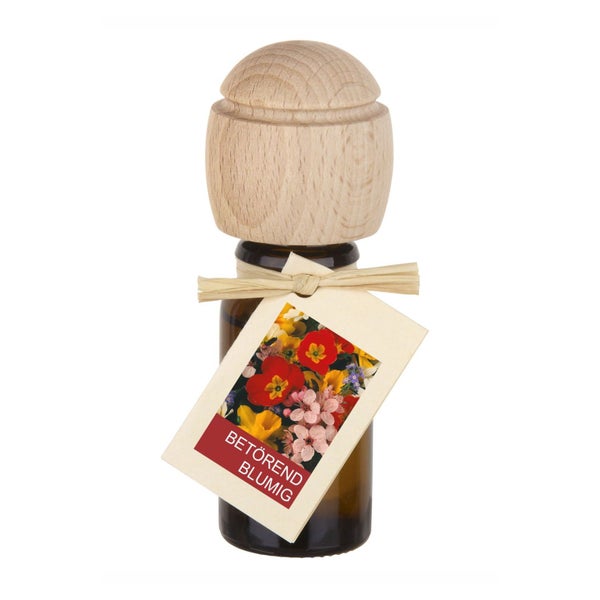Traumduft Piccolino Betörend Blumig Duftöl – Handgefertigt, ätherische Öle, Buchenholzverschluss 10 ml