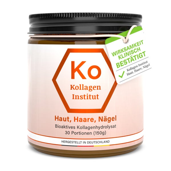 Kollagen Institut® Beauty Kollagen Pulver Haut Haare Nägel 150 g