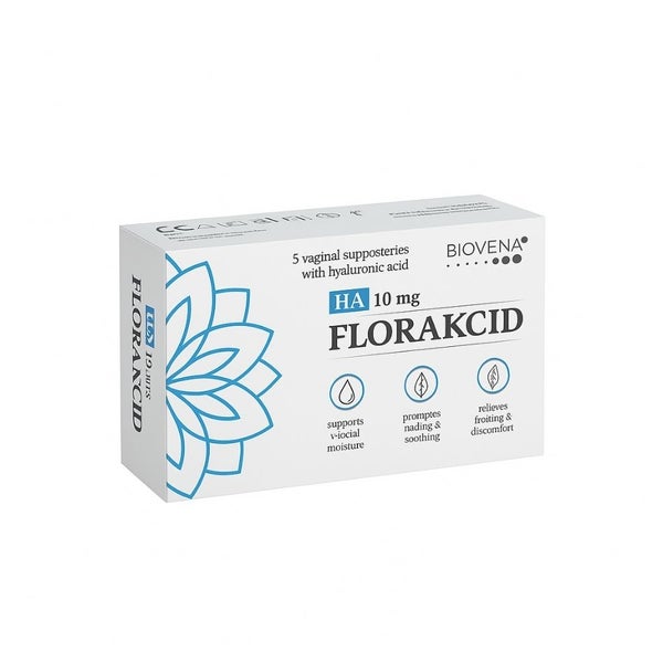 Biovena Health Florakcid HA 10 mg – Vaginalzäpfchen 5 St