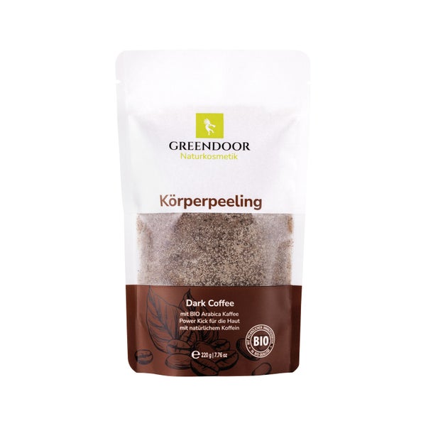 GREENDOOR Körperpeeling Dark Coffee 220 g