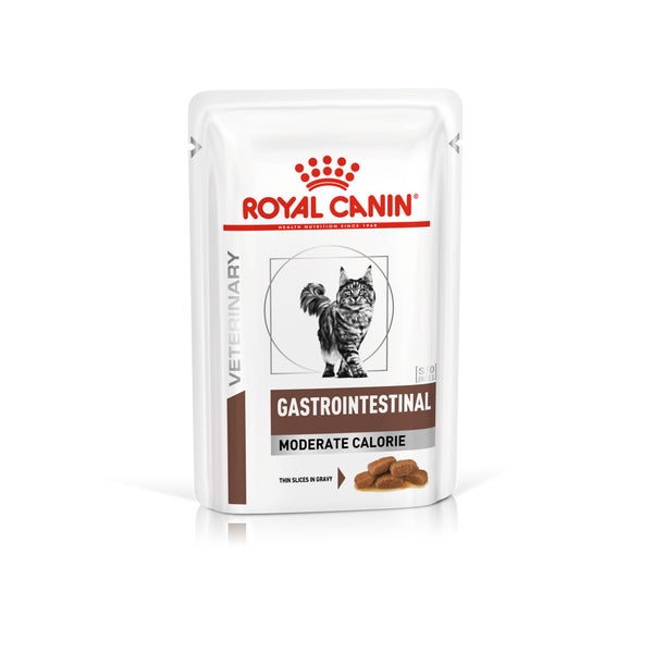 ROYAL CANIN Cat Gastro Intestinal Moderate Calorie Alleinfuttermittel für augewachsene Katzen 12 x 0,9 kg