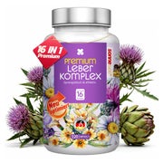 Produktabbildung: Sonnesee Premium Leber Komplex 16 in 1, 120 Kapseln 120 St