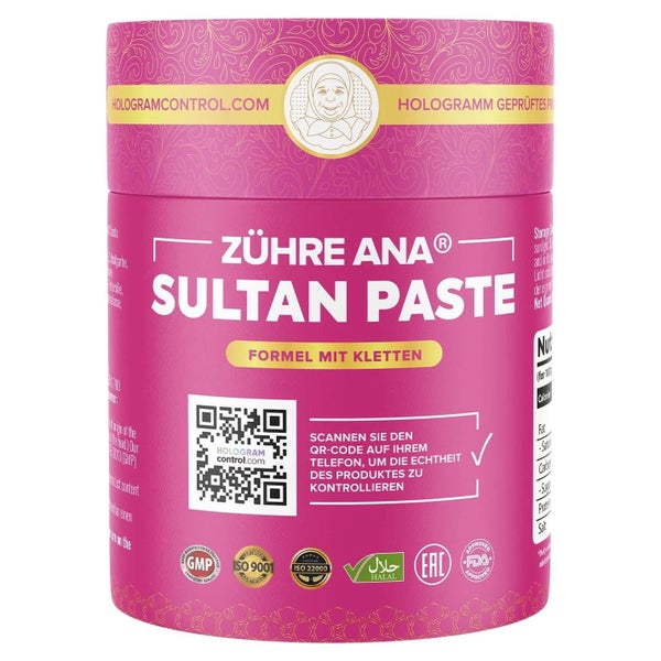 Zühre Ana Sultan Paste mit Klette, Mönchspfeffer und Schafgarbe 240 g