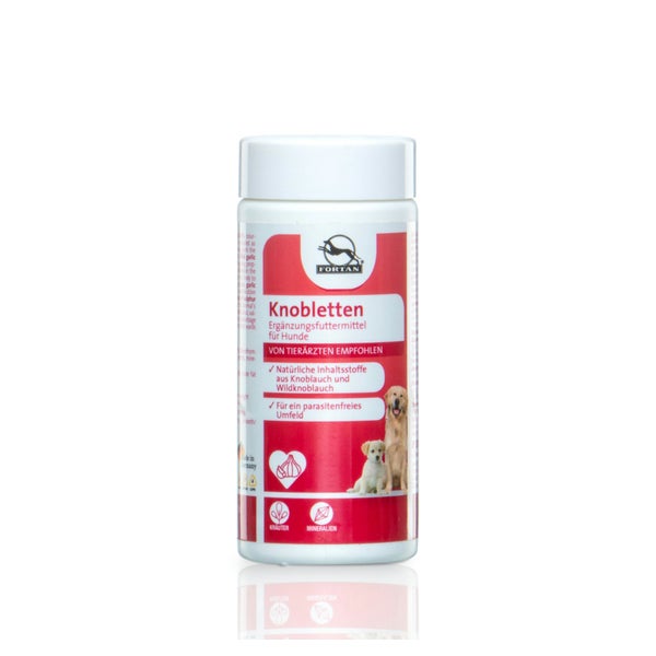 FORTAN Knobletten Tabletten –  mit Knoblauch & Bärlauch 100 g