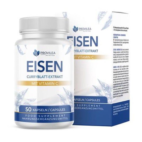 Provilea Nutrition Eisen Kapseln | für Müdigkeit 50 St