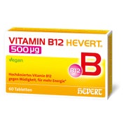 Produktabbildung: Vitamin B12 Hevert 500 µg Tabletten 60 St