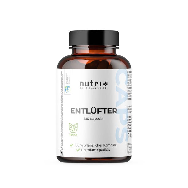 nutri+ Entlüfter Magen Darm Kapseln pflanzlich - 120 Caps 120 St