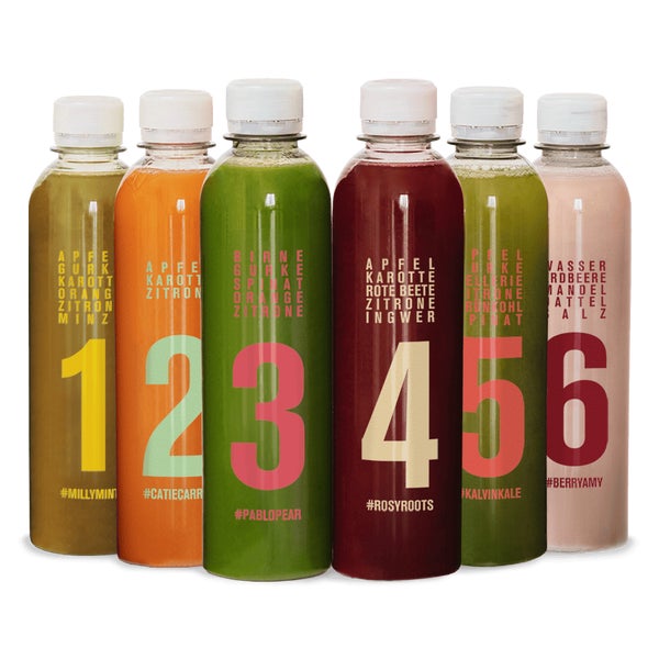 Kale&Me 1-Tages Saftkur Klassik (inkl. 1,50 € Pfand) 6 St