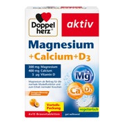 Produktabbildung: Doppelherz® aktiv Magnesium+Calcium+D3 6X15 St