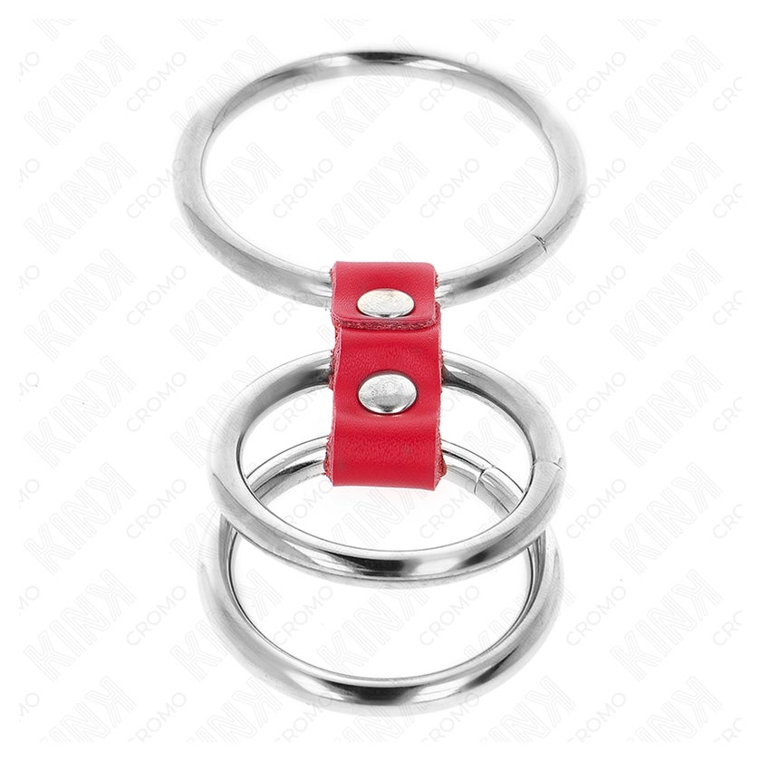 dreifach penisring Kink - Dreifach Metall Penisring 1 St günstig kaufen