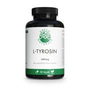 Produktabbildung: Green Naturals L-tyrosin 1400mg Vegan Hochdos.kps. 180 St