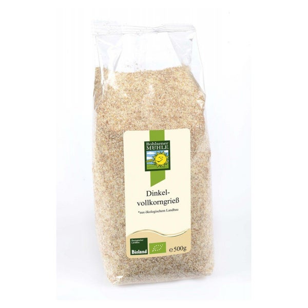Bohlsener Mühle - Dinkel Vollkorngrieß 500 g
