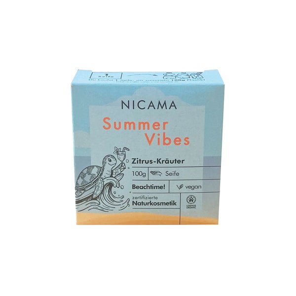 NICAMA Summer Vibes-Seife Zitrus-Kräuter