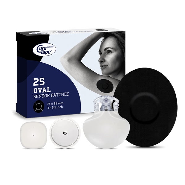 CureTape Sensor Patch für Freestyle libre und Dexcom Sensor 20 St