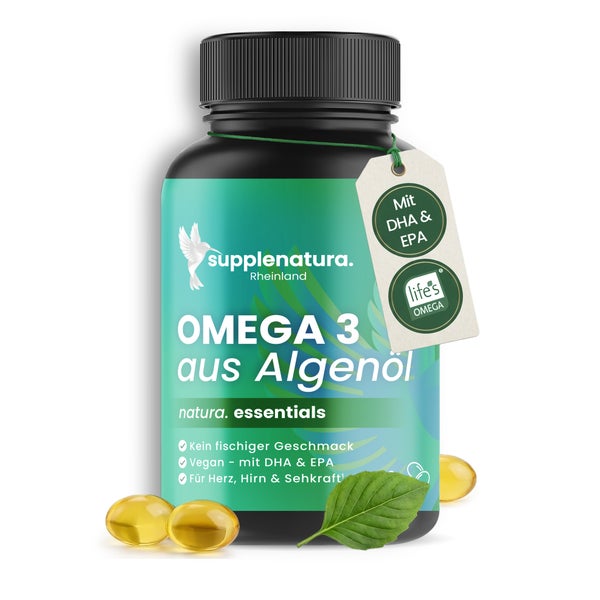supplenatura® Omega 3 Algenöl Kapseln 90 St