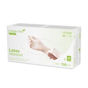 Medi-Inn Latex Premium Einmalhandschuhe, weiß, puderfrei, Gr. S 1000 St