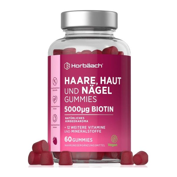 Horbaach Haut Haare Nägel Gummies 60 St