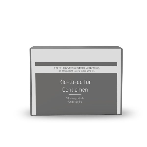 Klo to go für Gentlemen 3 St