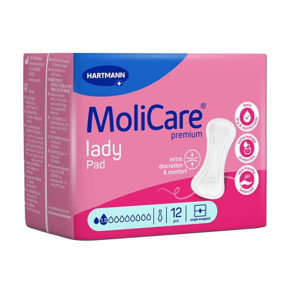 Molicare Premium Lady Pad 1,5 Tropfen 12 St