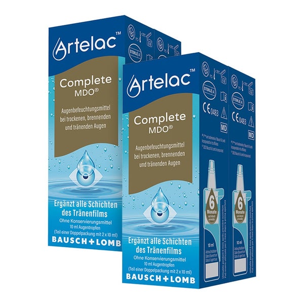 Artelac™ Complete MDO® Viererpack 4X10 ml