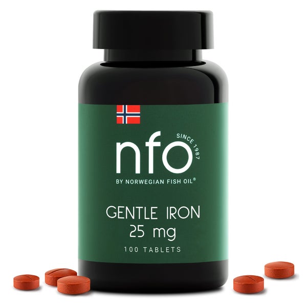 NFO Sanftes Eisen 25 mg Bisglycinat 100 St
