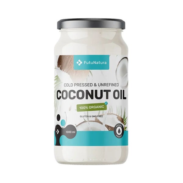 FutuNatura BIO Kokosöl – kaltgepresst & unraffiniert 1000 ml