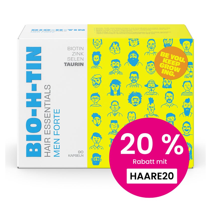 Bio-h-tin Hair Essentials Men Forte Kapseln 90 St