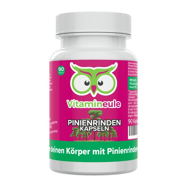 Vitamineule® Pinienrindenextrakt Kapseln 500 mg OPC (25:1) 74 g