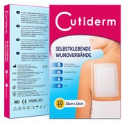 Cutiderm Wundverband Selbstklebend 15 x 15 cm 10 St