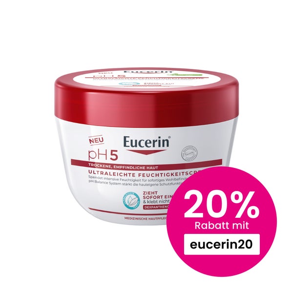 Eucerin pH5 Ultraleichte Feuchtigkeitscreme 350 ml