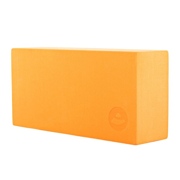 bodhi Yogaklotz Asana Brick safran 1 St