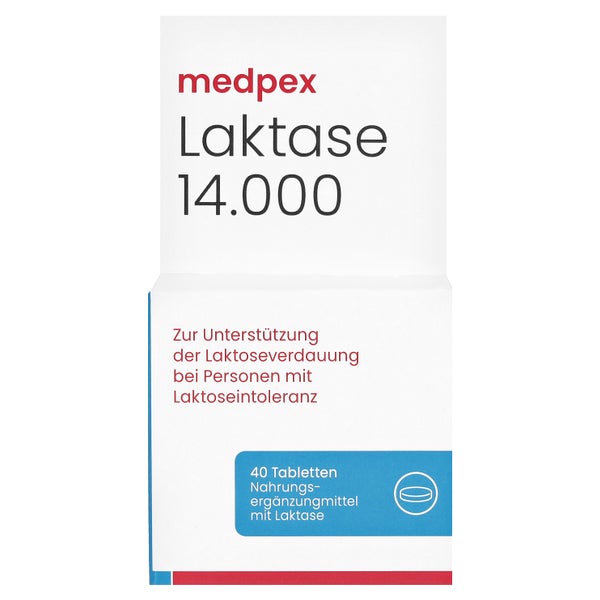 medpex Laktase 14.000 FCC 40 St