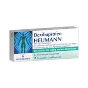 Produktabbildung: Dexibuprofen HEUMANN 200 mg 10 St