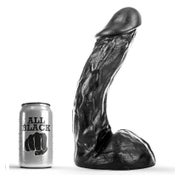 All Black - Gebogener Dildo für G-Punkt Stimulation