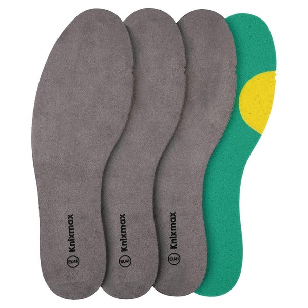 Memory Schaum Einlegesohlen Herren Damen Gr.36-47EU Grau Grü 1 St