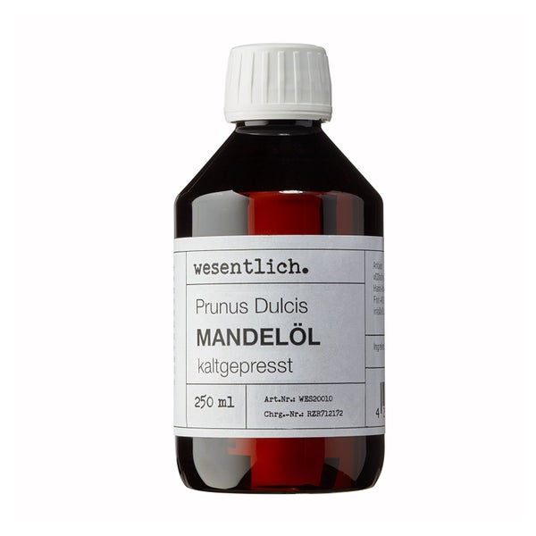 wesentlich. Mandelöl kaltgepresst 250 ml