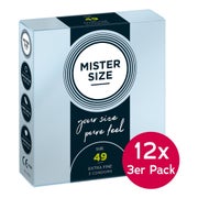 Mister Size Tray 49mm 12x 3 St