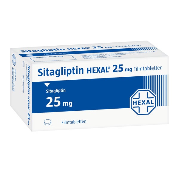 Sitagliptin Hexal 25 mg Filmtabletten 98 St